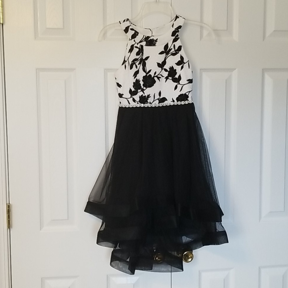 Black and White Dress